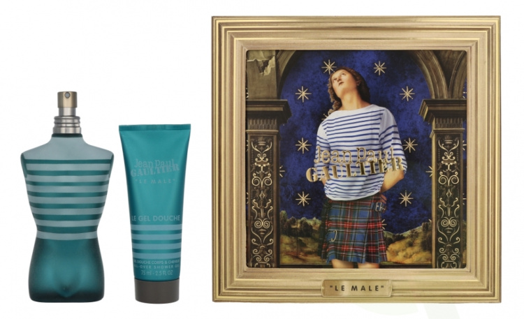 Jean Paul Gaultier Le Male Giftset 200 ml Edt Spray 125ml/Shower Gel 75ml
