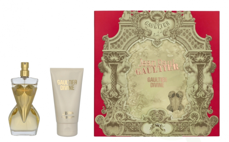 Jean Paul Gaultier Divine Giftset 125 ml Edp Spray 50ml/Body Lotion 75ml