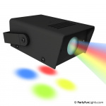 Party Fun Lights Mini projector discolamp - 12,5cm