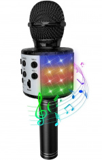 Party Fun Lights Karaokemicrofoon met luidspreker - (605600)