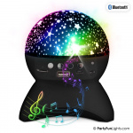 Party Fun Lights Sterrenhemel Bluetooth Luidspreker - Zwart (605605)
