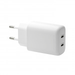 dbramante1928 Re-charge Pro - EU Muurlader 2x USB-C 20W - Wit dbramante1928 Re-charge Pro - EU Muurlader 2x USB-C 20W - Wit