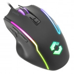 Speedlink DECUS NX RGB Gaming Muis, rubber-zwart