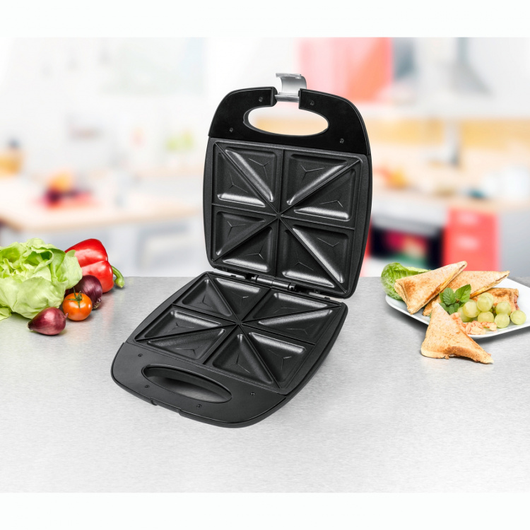 Rommelsbacher Smörgåsgrill ST 1410 4 Skivig Xylan® Plus Beläggning 1400W Rommelsbacher Smörgåsgrill ST 1410 4 Skivig Xylan® Plus Beläggning 1400W