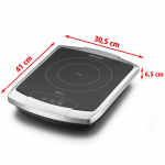 Rommelsbacher Kokplatta Highlight CT 2203/TC Touch Controll dubbla Zoner