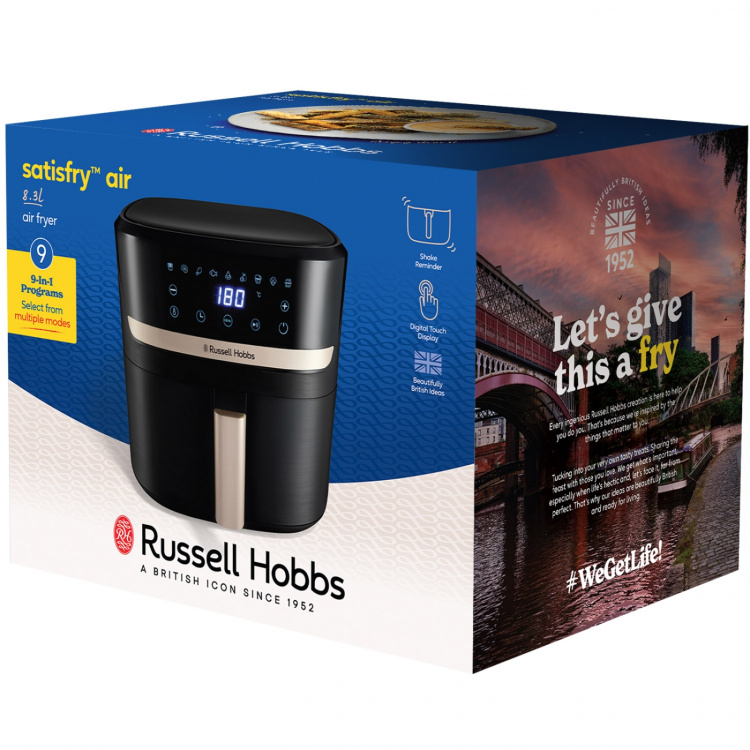 Russell Hobbs Airfryer 27630-56/RH Satisfry Air Fryer 8.3L Russell Hobbs Airfryer 27630-56/RH Satisfry Air Fryer 8.3L
