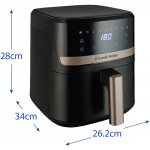 Russell Hobbs Airfryer 27610-56/RH Satisfry Air Fryer 4.3L Russell Hobbs Airfryer 27610-56/RH Satisfry Air Fryer 4.3L