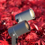 LightsOn Luna Startpaket 2 x Trädgårdsspot Grå LightsOn Luna Startpaket 2 x Trädgårdsspot Grå