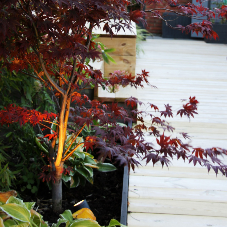 LightsOn Luna Startpaket 2 x Trädgårdsspot Grå LightsOn Luna Startpaket 2 x Trädgårdsspot Grå