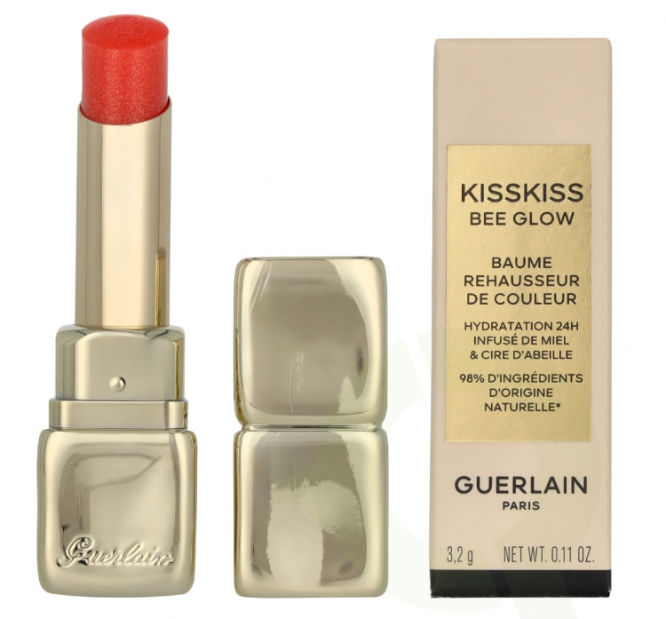 Guerlain Kisskiss Bee Glow Lip Balm 3.2 g #389 Pearly Peach