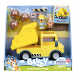 Bluey Bluey\'s Dump Truck met exclusieve Hard-Hat Bluey en Muddy Bingo figuren - (90317)