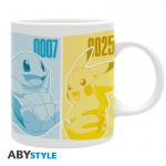 Abysse POKEMON Mok - Pikachu & Kanto Voorgerechten - 320 ml Abysse POKEMON Mok - Pikachu & Kanto Voorgerechten - 320 ml