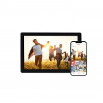 Rollei Slimmere fotolijst - 10 diagonaal - WiFi - App-bediening - Draagbaar model 106 - 10,1 inch - zwart of wit