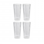Stelton Pilastro Lang Glas 30 cl (4 stuks)