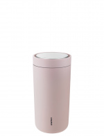 Stelton To-Go Click vacuümgeïsoleerde beker 0,4 L (zachtroze)
