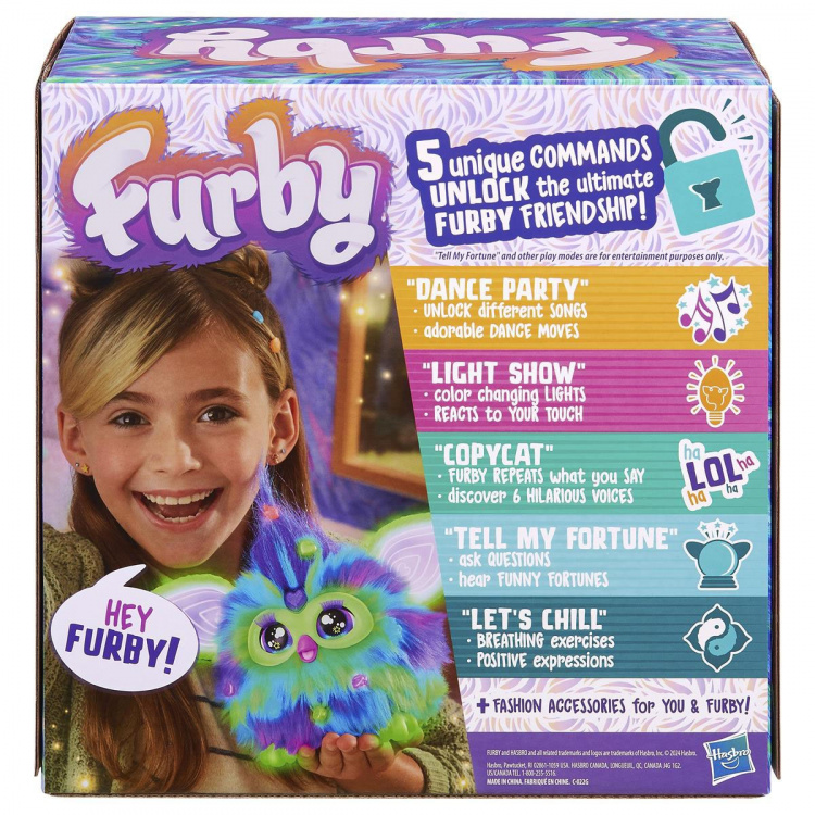 FURBY Interactive Plush Toy Galaxy (EN)