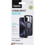 Hama Mobilskal Extreme Protect iPhone 16 Pro Max MagFodral Svart