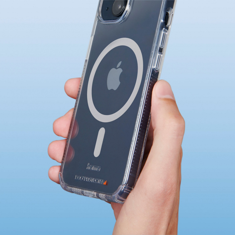 Hama Mobilskal Extreme Protect iPhone 16 Plus MagCase Transparent Hama Mobilskal Extreme Protect iPhone 16 Plus MagCase Transparent