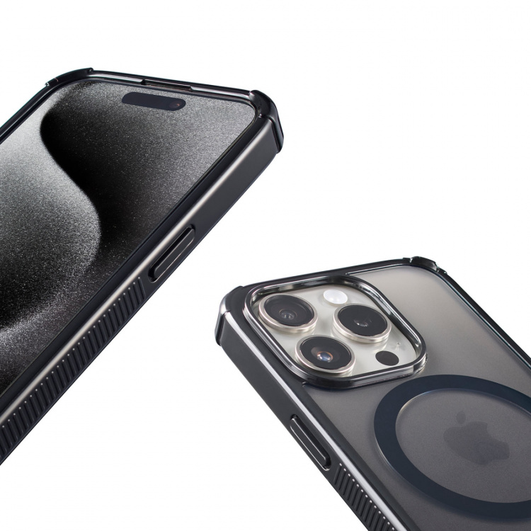 Hama Mobilskal Extreme Protect iPhone 15 Pro MagCase Svart