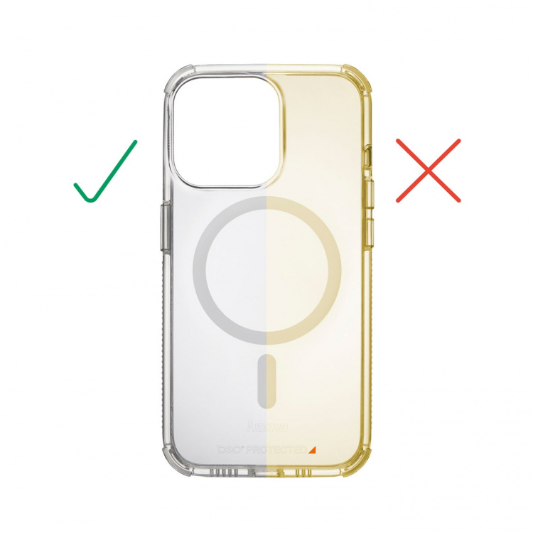 Hama Mobilskal Extreme Protect iPhone Pro MagFodral Transparent