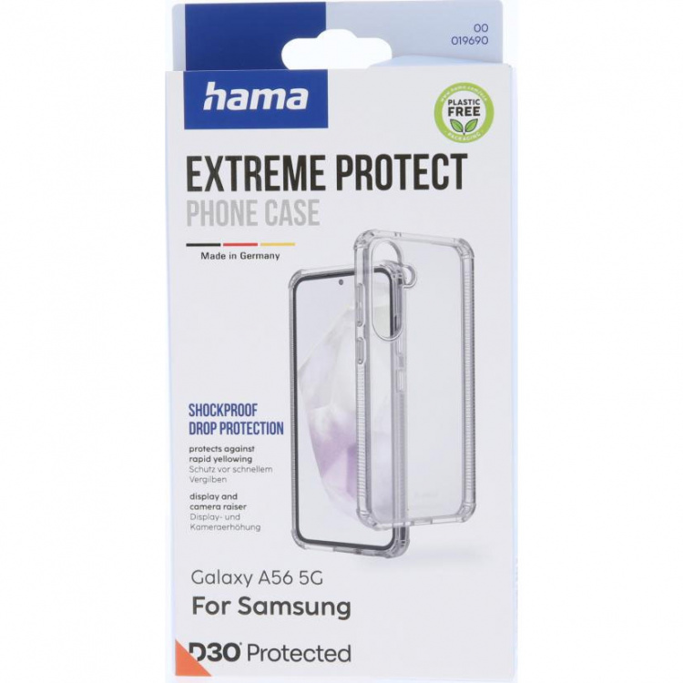 Hama Mobilskal Extreme Protect Samsung Galaxy A56 5G Transparent Hama Mobilskal Extreme Protect Samsung Galaxy A56 5G Transparent