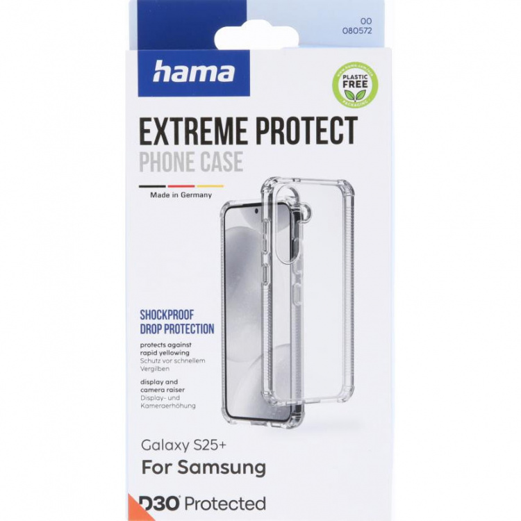 Hama Mobilskal Extreme Protect Samsung Galaxy S25+ Transparent