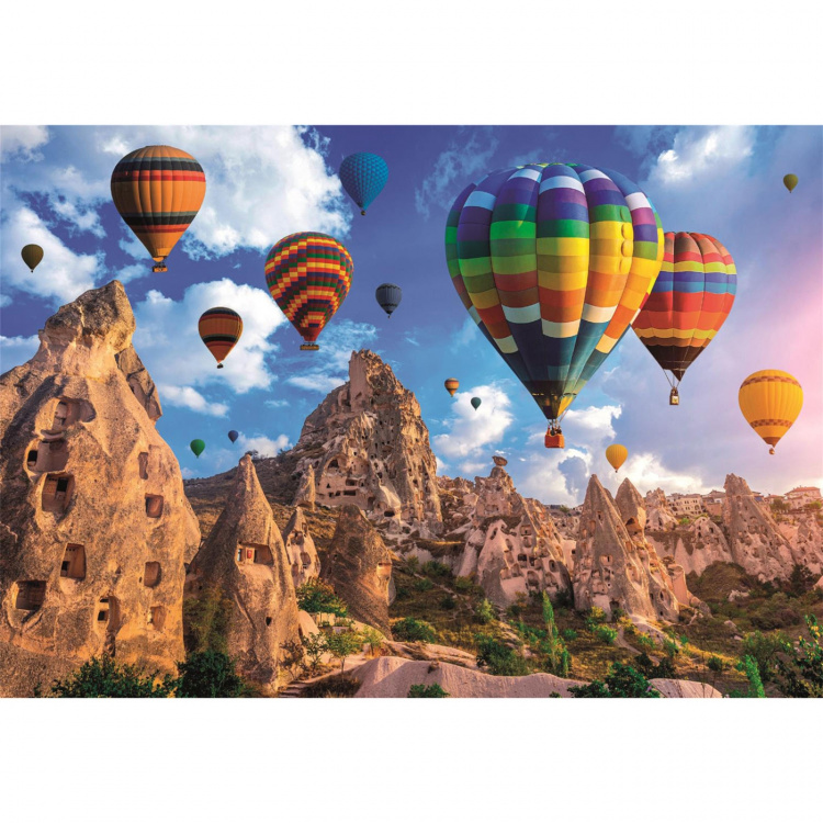 Clementoni Pussel 1000 Pcs CB Balloons In Cappadocia