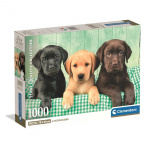 Clementoni Pussel 1000 Pcs CB High Quality Collection Three Labs