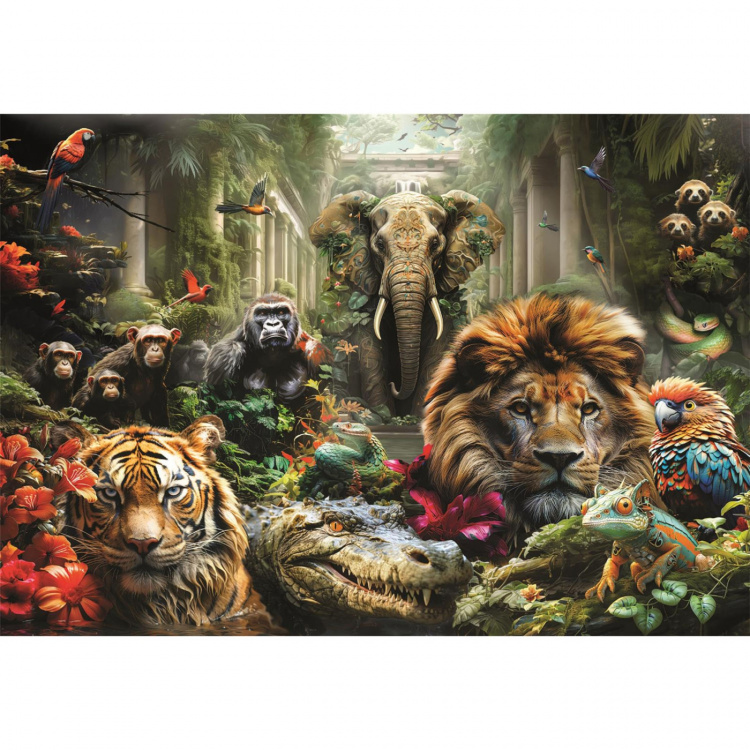 Clementoni Pussel 1000 Pcs CB Mystic Jungle