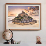 Clementoni Pussel 1500 Pcs CB High Quality Collection The Mont Saint-Michel Rising