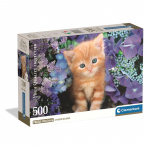 Clementoni Pussel 500 Pcs CB High Quality Collection Ginger Cat