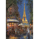 Clementoni Pussel 500 Pcs CB High Quality Collection Night of the Eiffel Café