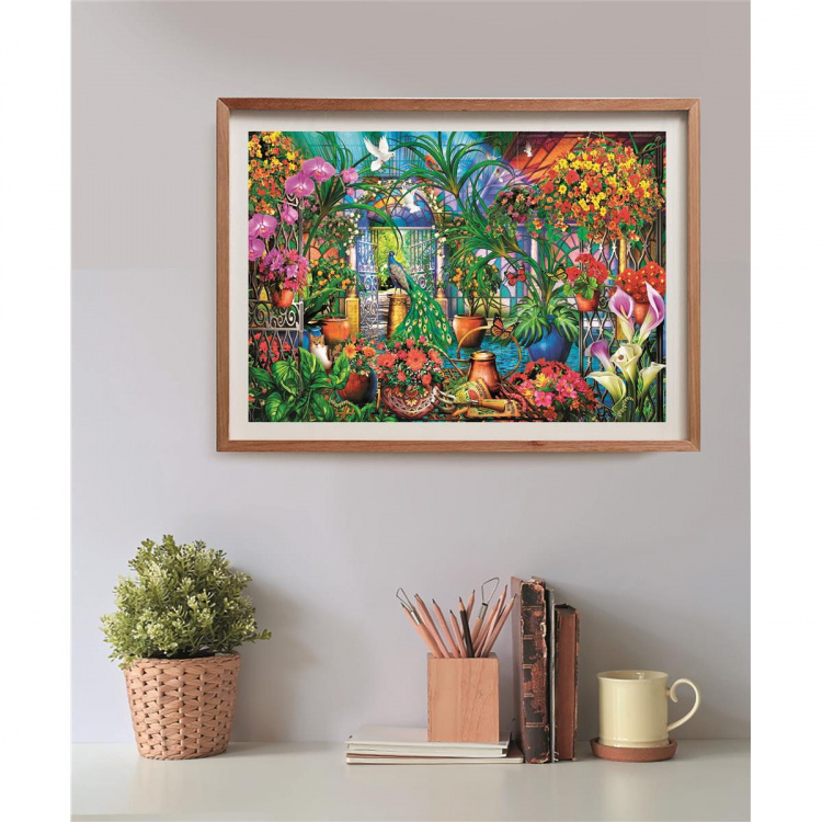 Clementoni Pussel 500 Pcs CB High Quality Collection The Greenhouse Caretakers