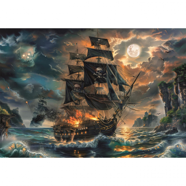 Clementoni Pussel 300 Pcs Pirates Of The Haunted Seas