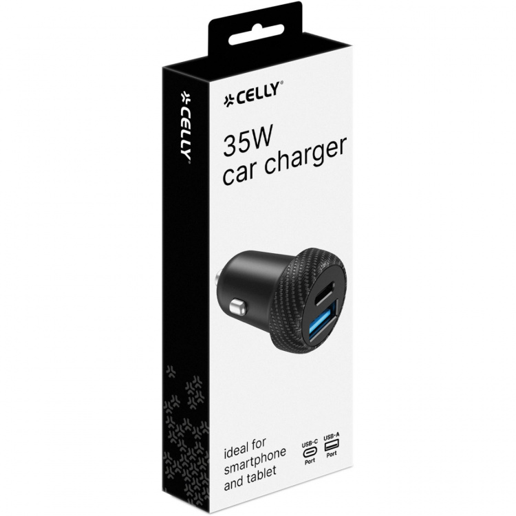 Celly Billaddare 1xUSB-C PD 1xUSB-A 35W Celly Billaddare 1xUSB-C PD 1xUSB-A 35W
