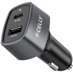 Celly Billaddare 1xUSB-C PD 1xUSB-A 65W