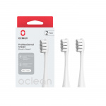 Oclean Borsthuvud Professional Clean 2-Pack Grå Oclean Borsthuvud Professional Clean 2-Pack Grå