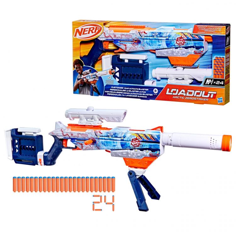 Nerf Loadout Arctic Zerostriker Nerf Loadout Arctic Zerostriker