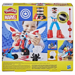 PLAY-DOH Marvel Captain America Moto Slicer