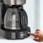BLACK+DECKER Kaffebryggare LCD 12 Koppar
