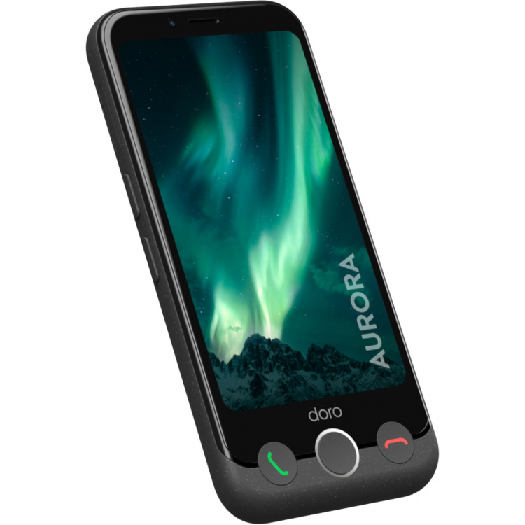 Doro Smartphone 4G Aurora A11 Grafit-grå