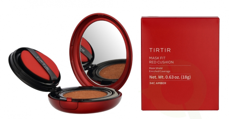 TirTir Mask Fit Red Cushion Foundation SPF40 18 g #34C Amber