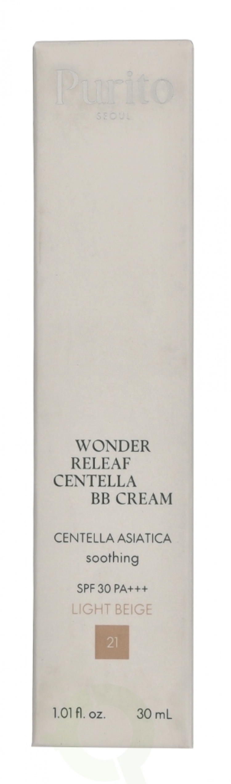 Purito Seoul Wonder Releaf Centella BB Cream SPF30 PA+++ 30 ml #21 Light Beige