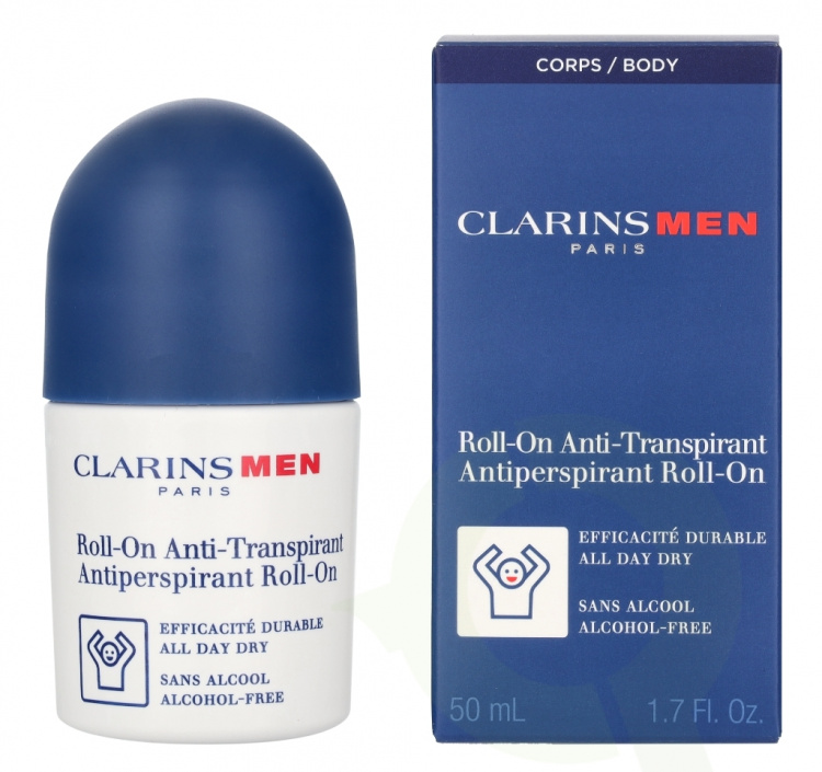 Clarins Men Antiperspirant Deo Roll-On 50 ml