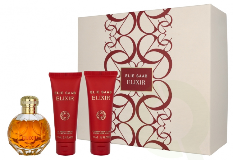 Elie Saab Elixir Giftset 250 ml Edp Spray 100 ml/ Body Lotion 75 ml/ Shower Gel 75 ml