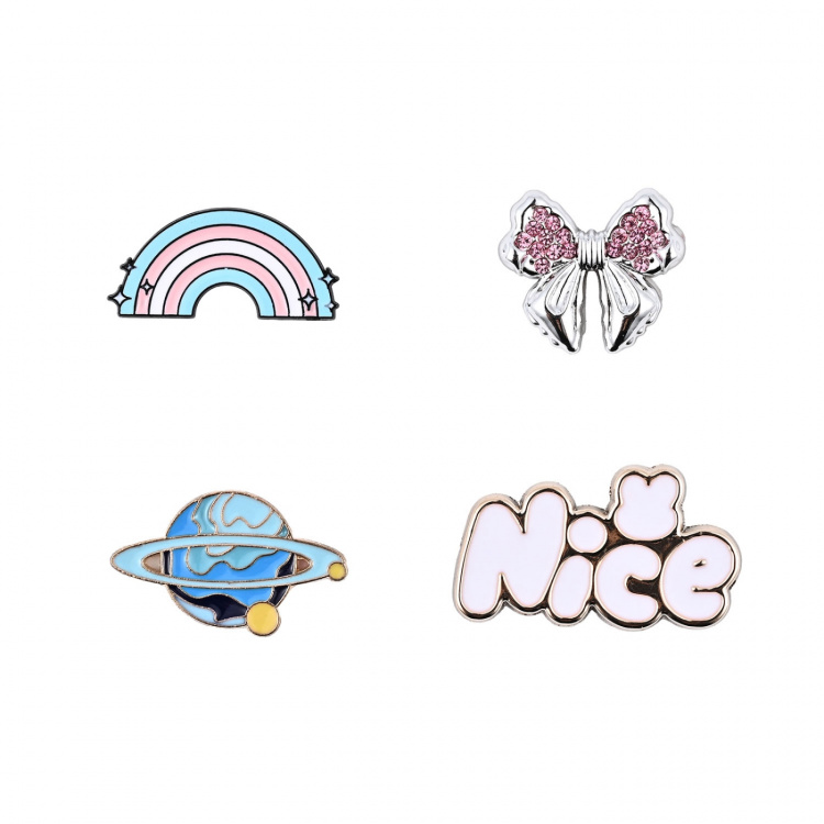 Onsala Charms Pimp Your Phone Metall och Plast 4-Pack