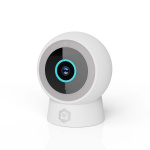 Nedis SmartLife Camera voor Buiten | Spotlight | 3MP Full HD 1296p | IP65 | Cloud Opslag (optioneel) / microSD (niet inbegrepen) / Onvif | 5 V DC | Met bewegingssensor | Nachtzicht | Wit