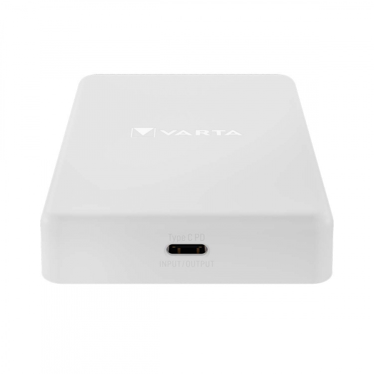 Varta Mag Pro Draadloze Power Bank 5.000mAh - Editie Wit