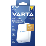 Varta Mag Pro Draadloze Power Bank 10.000mAh - Editie Wit