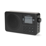 Nedis FM-Radio | Draagbaar Model | FM | Accu gevoed / USB Gevoed | Digitaal | 2 W | Scherm grootte: 1.77 
